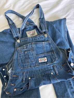 Women's Denim Overalls  - Blue